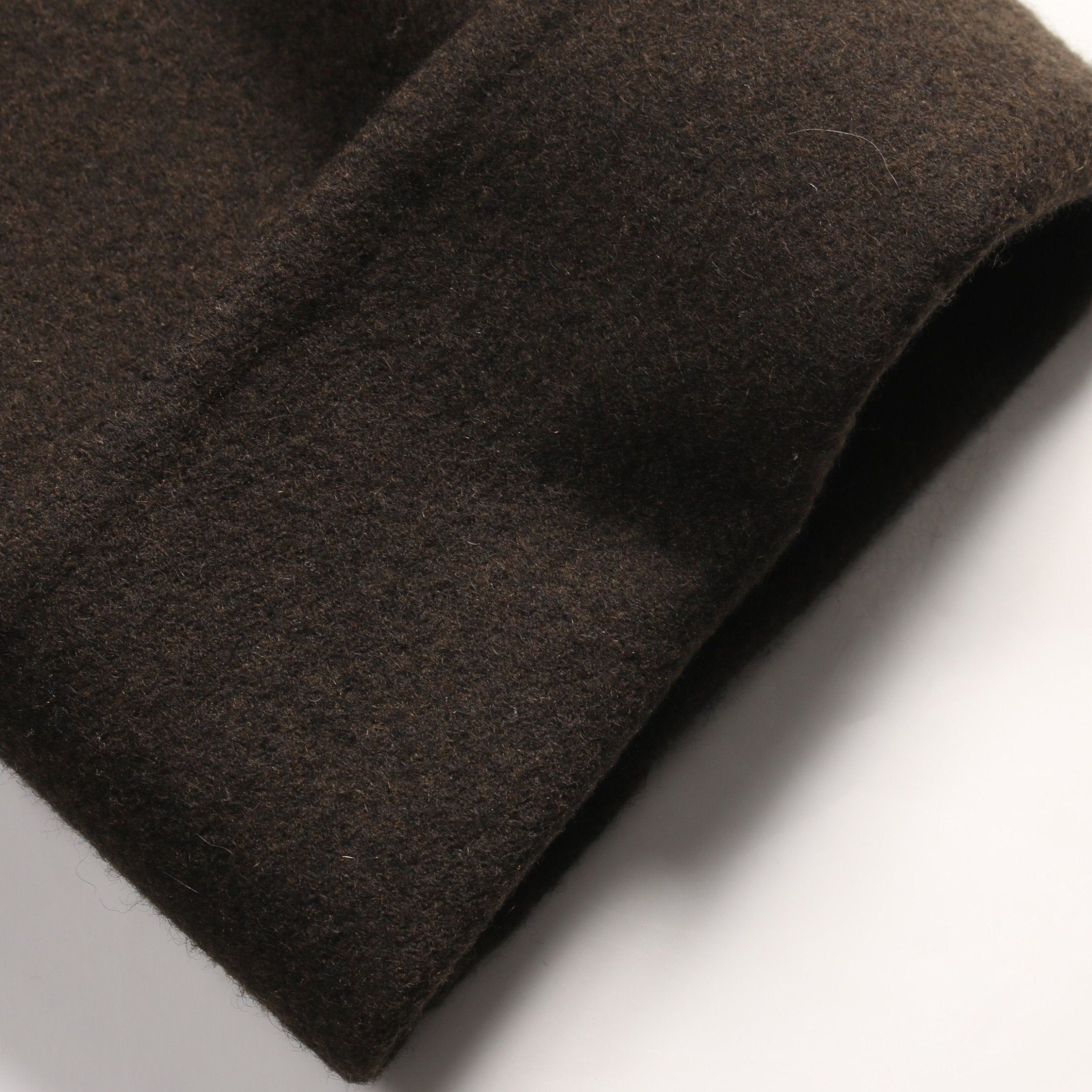 Hermes Hermes Coat Collarless Cashmere Dark Green Size ONE SIZE - 10 Thumbnail