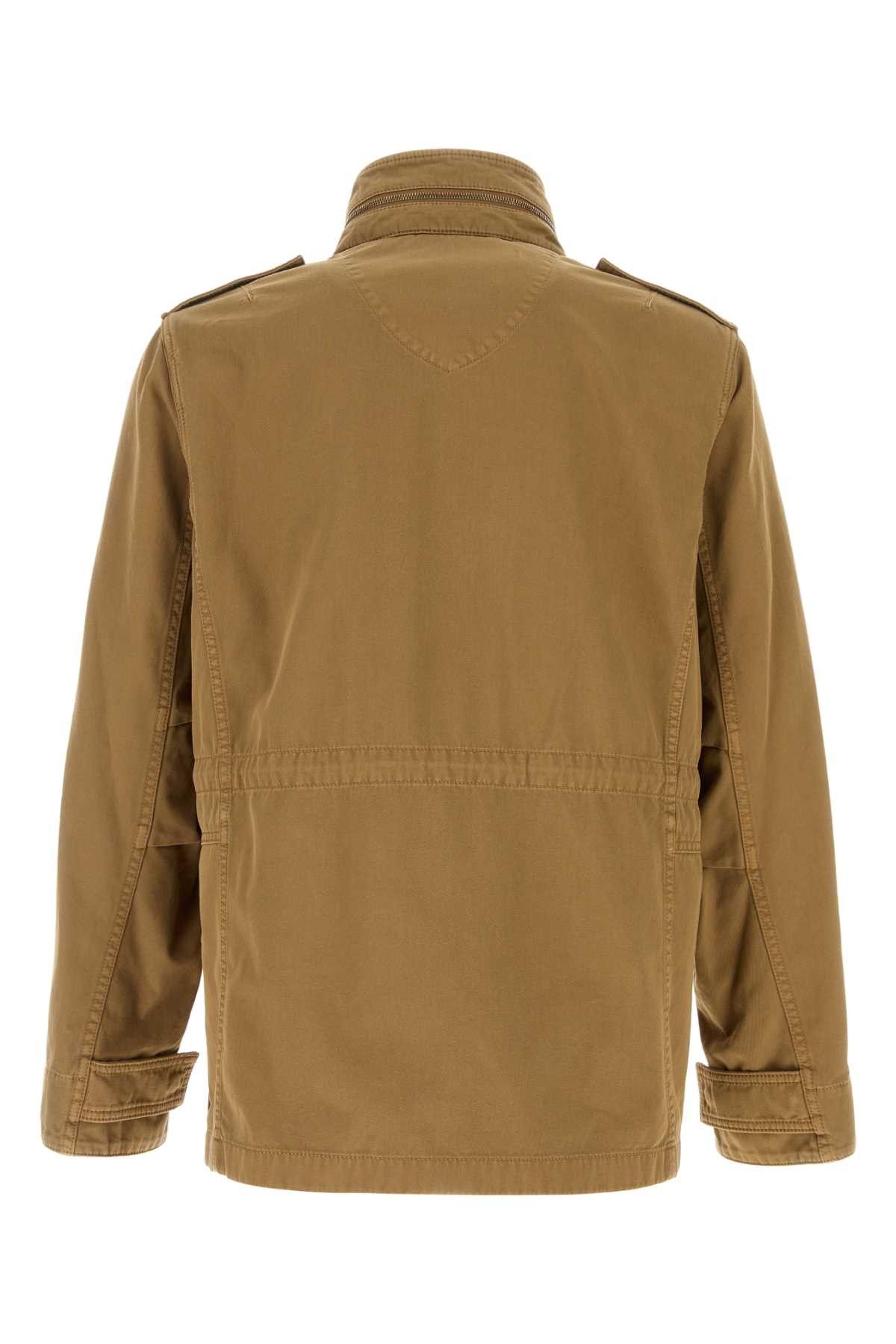 Burberry Camel Cotton Jacket Size US S / EU 44-46 / 1 - 2 Thumbnail