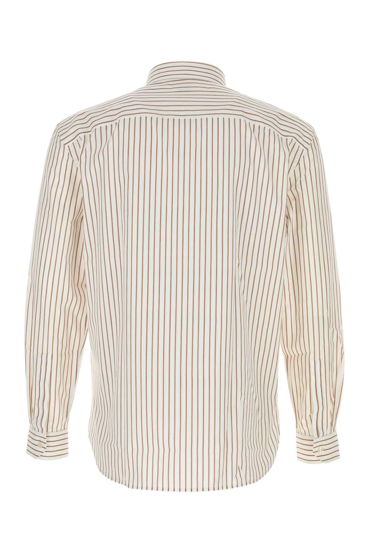 Saint Laurent Paris Embroidered Poplin Shirt Size US XL / EU 56 / 4 - 2 Thumbnail