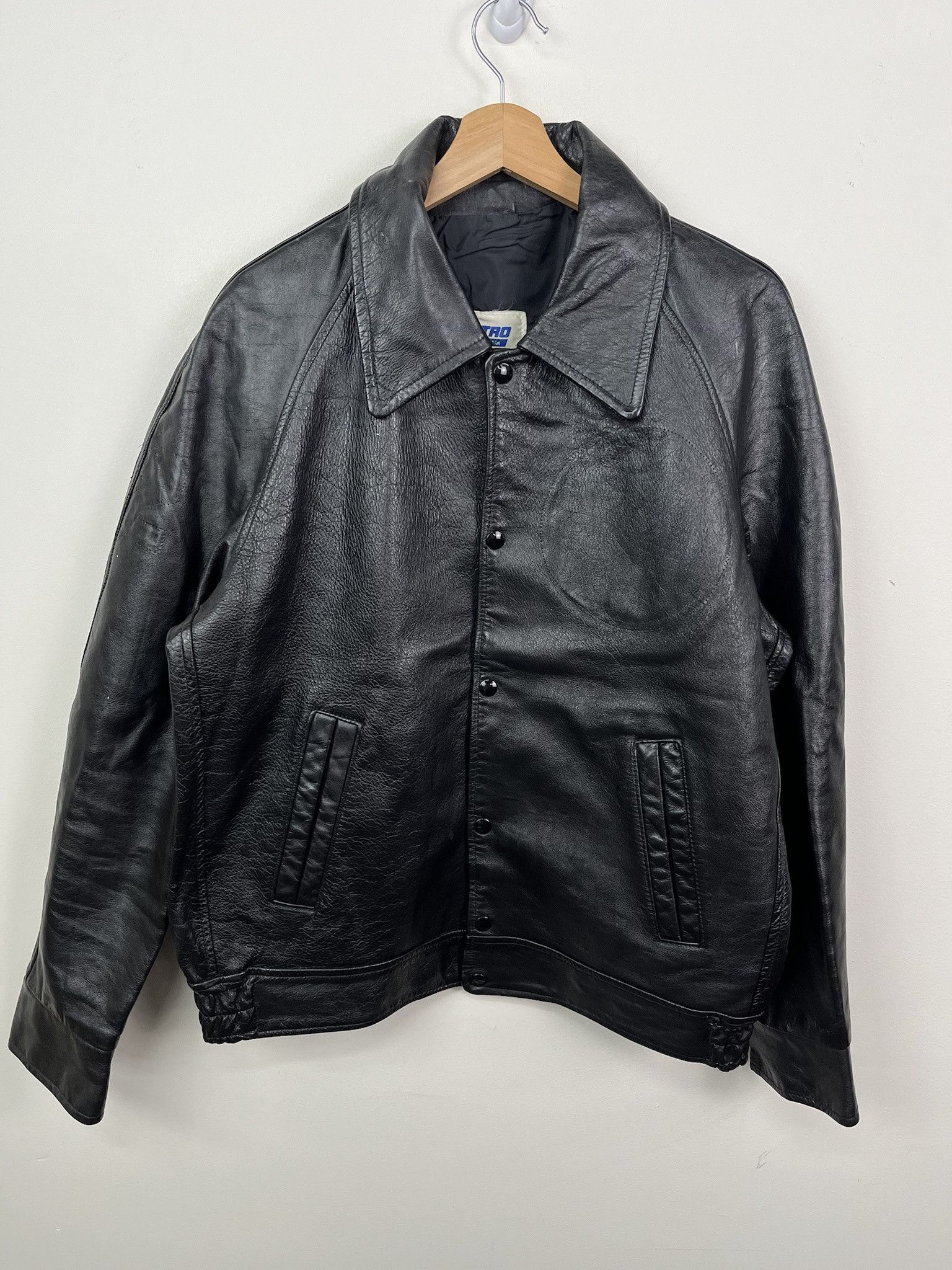 Leather Vintage 80s T Bird Denim Jacket Size 42 Size US M / EU 48-50 / 2 - 2 Thumbnail