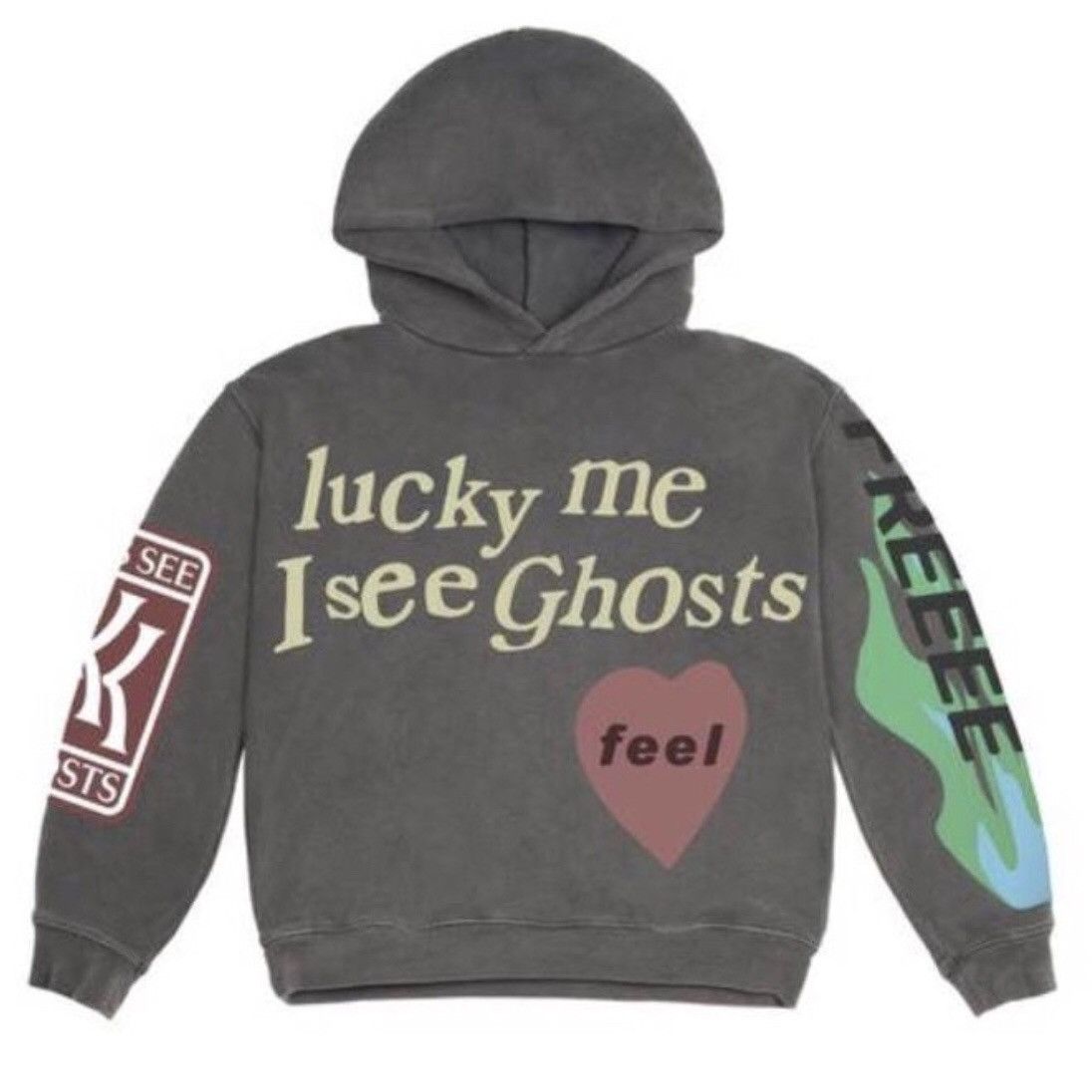 Kids See Ghosts - Freeee Hoodie