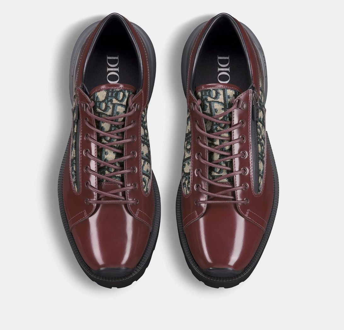 Dior Dior Combat Derby Shoes in Burgundy Size US 6 / EU 39 - 2 Thumbnail