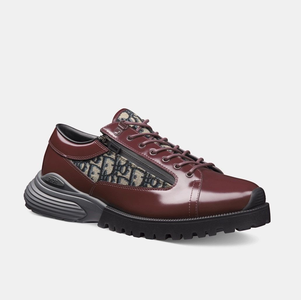 Dior Dior Combat Derby Shoes in Burgundy Size US 13 / EU 46 - 3 Thumbnail