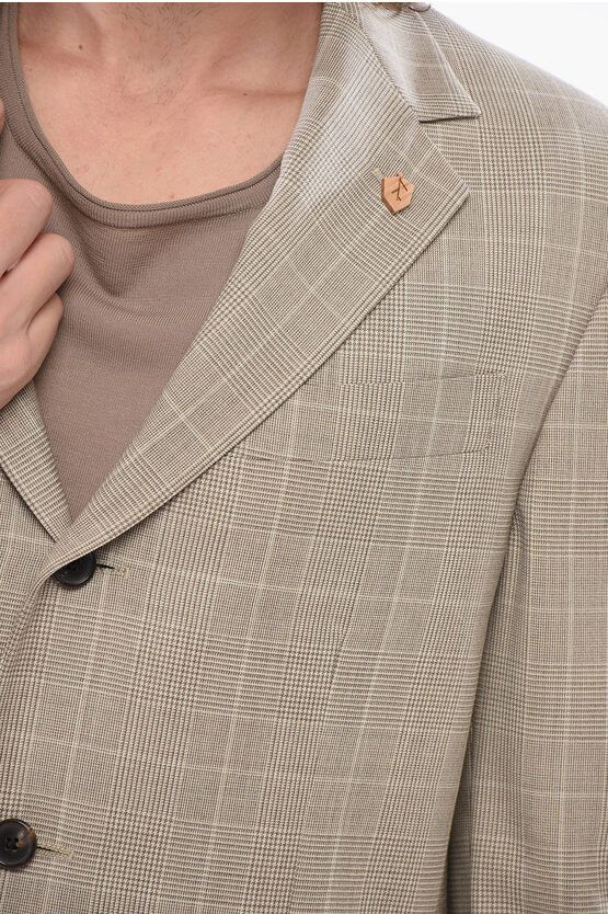 CIRCLE Unlined Single-breasted Blazer With Patch Pockets