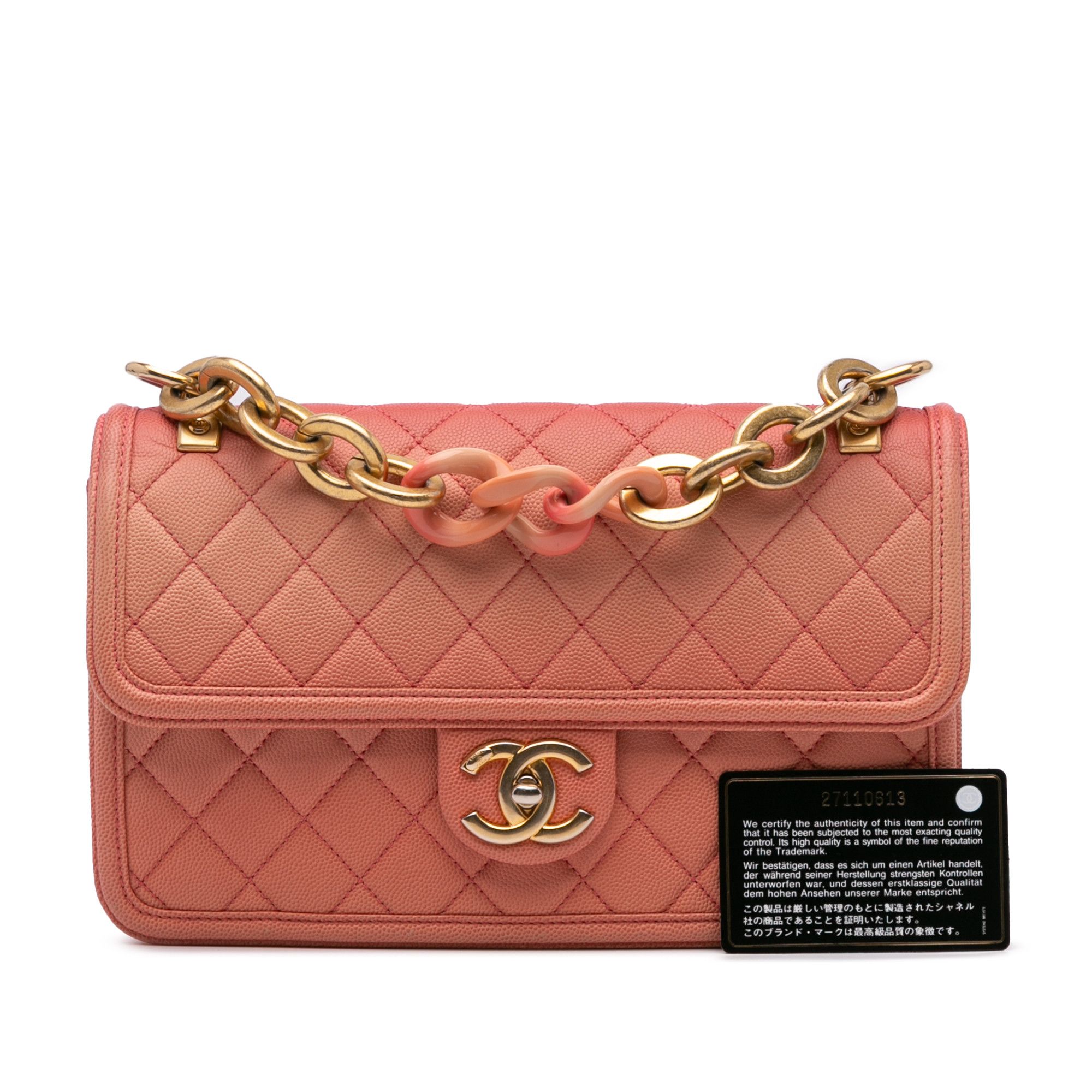 Chanel Chanel Medium Quilted Caviar Sunset On The Sea Flap Size ONE SIZE - 11 Thumbnail