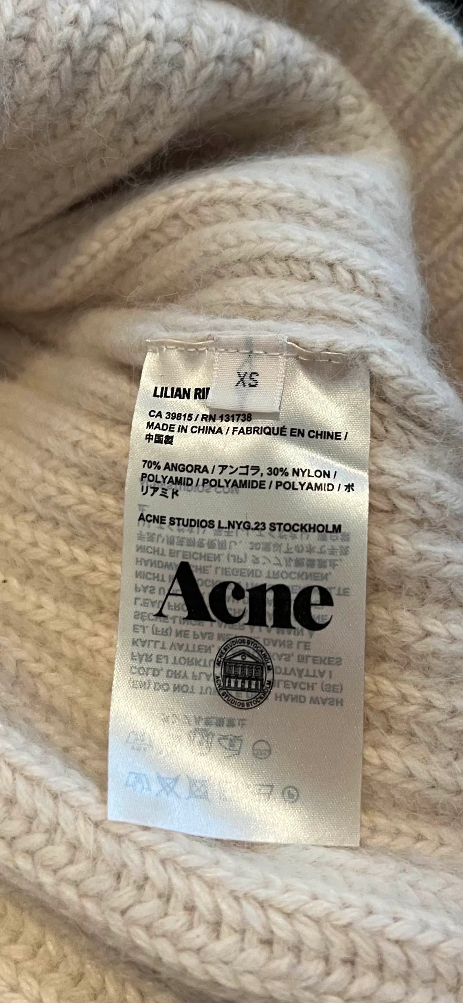 Acne Studios Acne Studios Sweater Size XS / US 0-2 / IT 36-38 - 3 Thumbnail