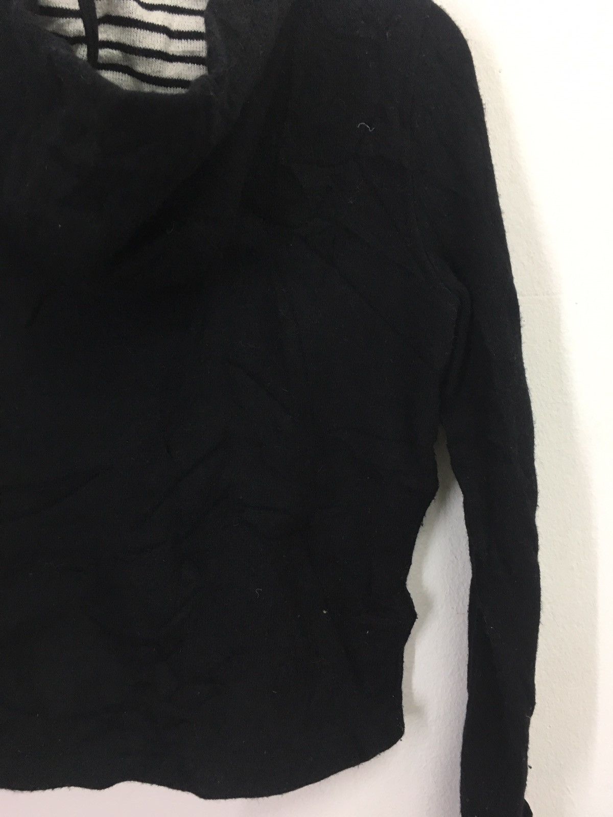 agnes b. black wool hoodie Size US S / EU 44-46 / 1 - 3 Thumbnail