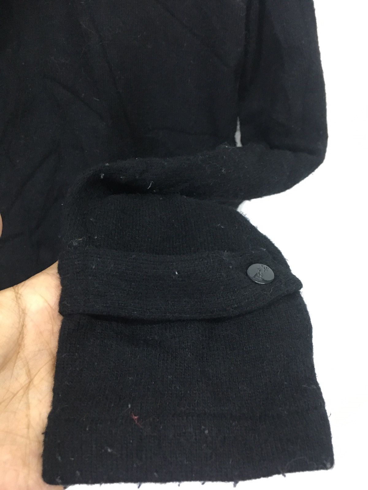 agnes b. black wool hoodie Size US S / EU 44-46 / 1 - 6 Thumbnail