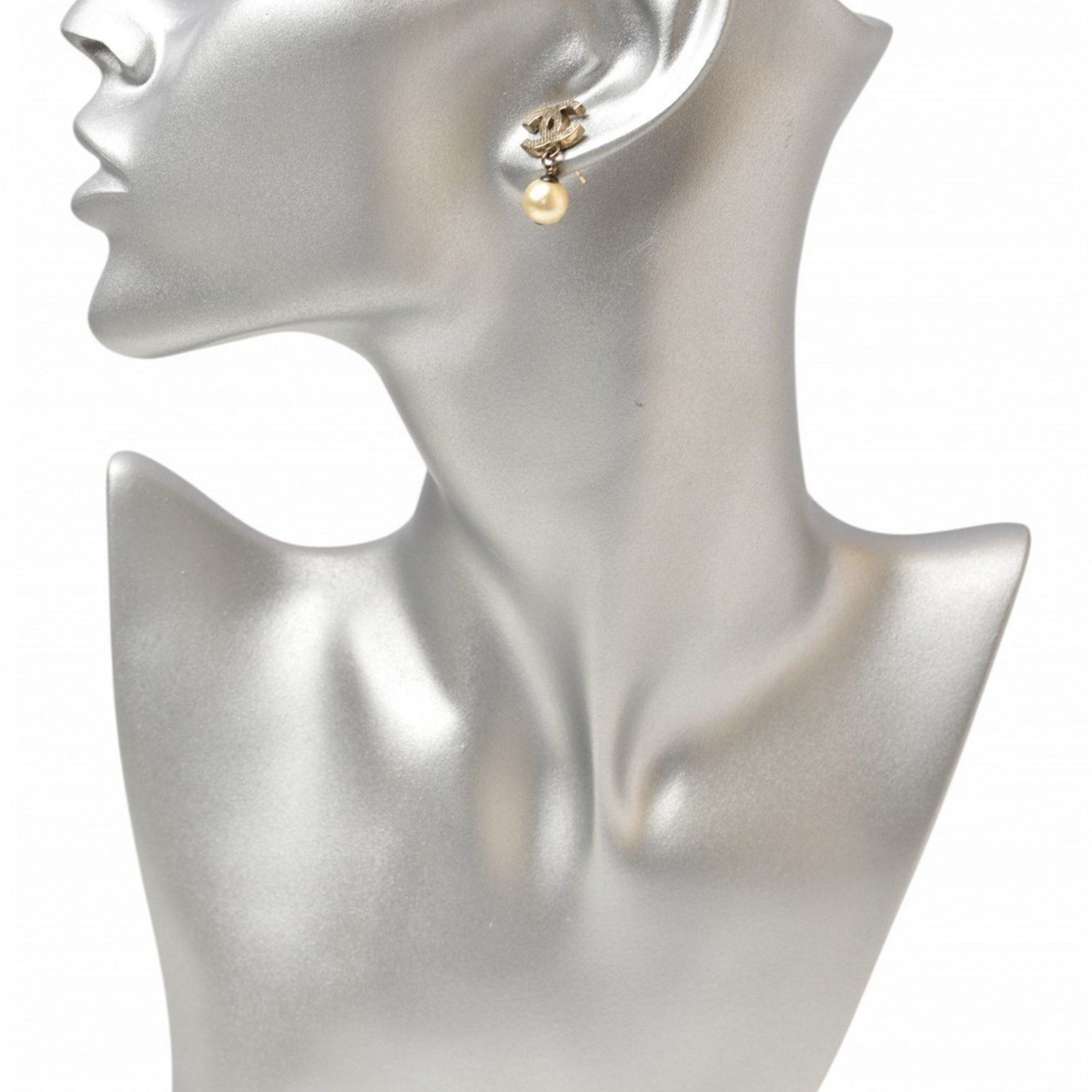 Chanel Chanel Coco Mark earring Size ONE SIZE - 4 Thumbnail