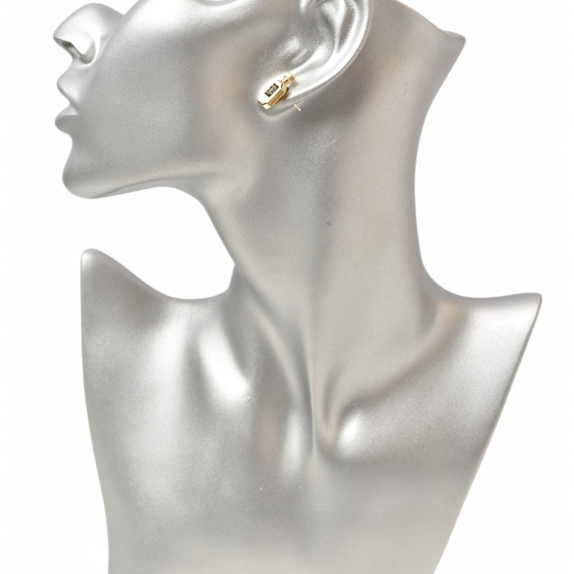 Chanel Chanel Coco Mark earring Size ONE SIZE - 4 Thumbnail