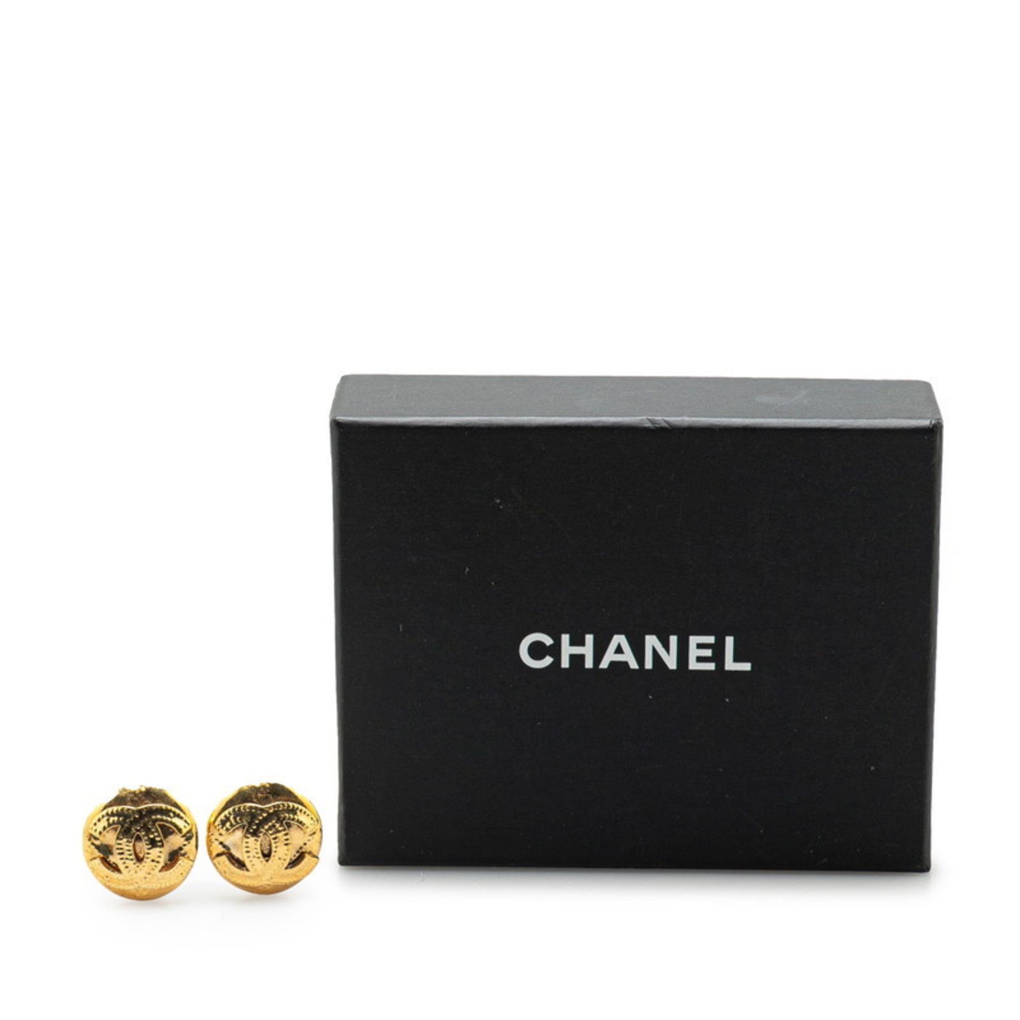Chanel Chanel Coco Mark earring Size ONE SIZE - 4 Thumbnail