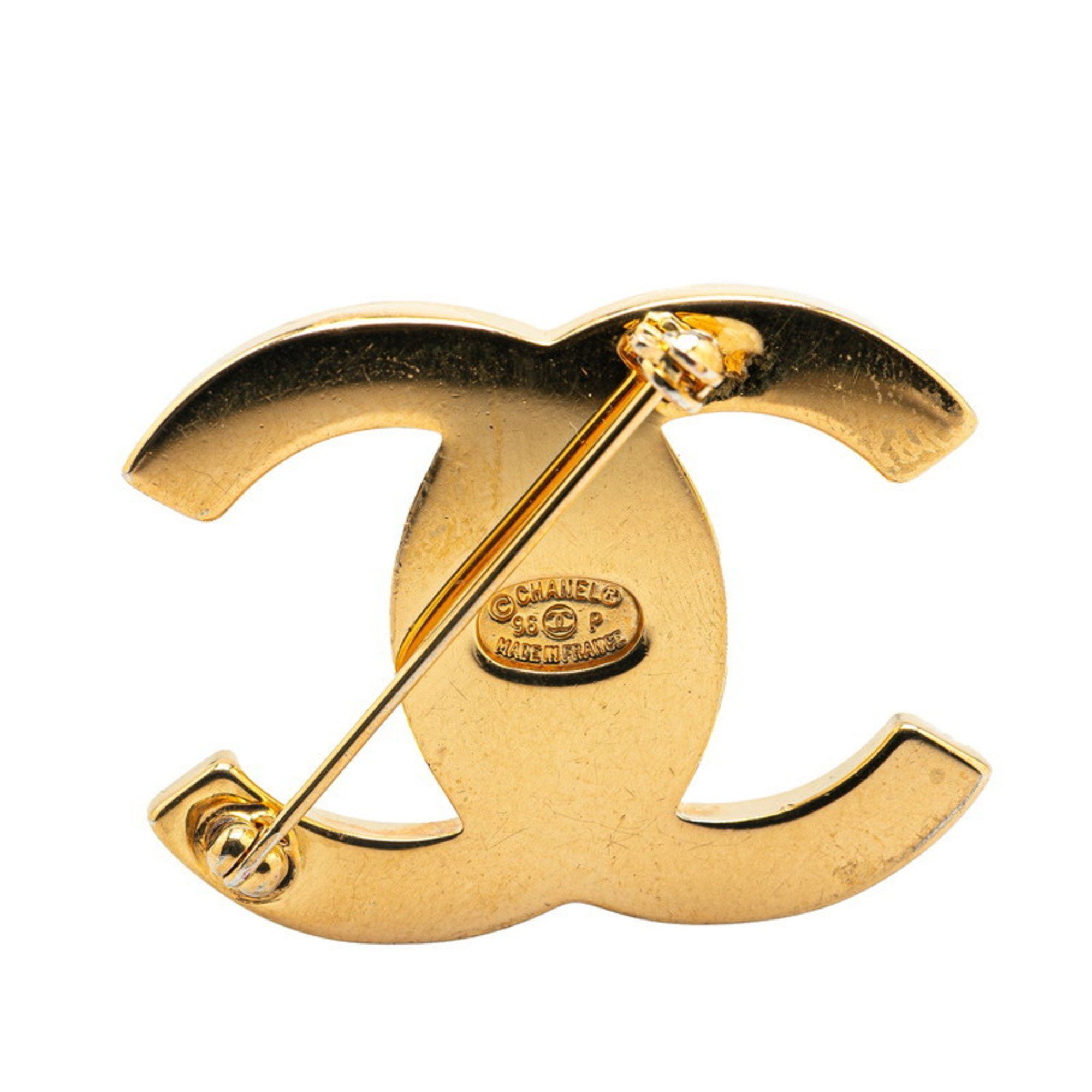 Chanel Chanel Coco Mark brooch Size ONE SIZE - 3 Thumbnail