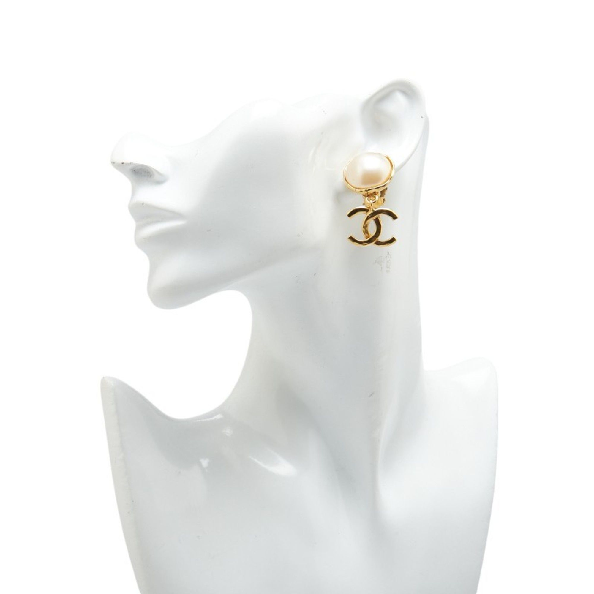 Chanel Chanel Coco Mark earring Size ONE SIZE - 7 Thumbnail