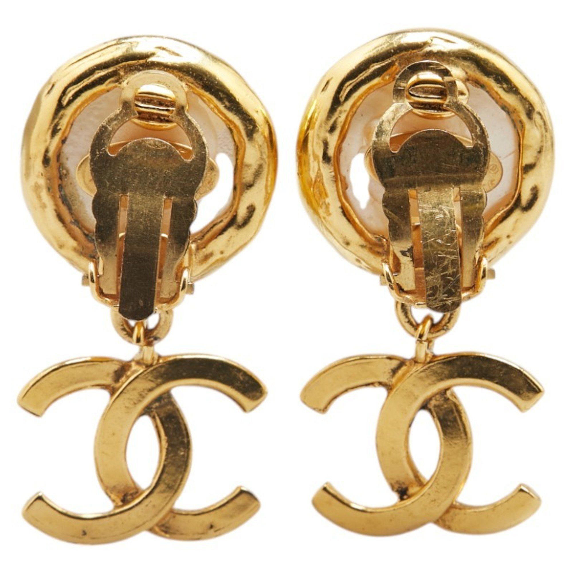 Chanel Chanel Coco Mark earring Size ONE SIZE - 2 Thumbnail