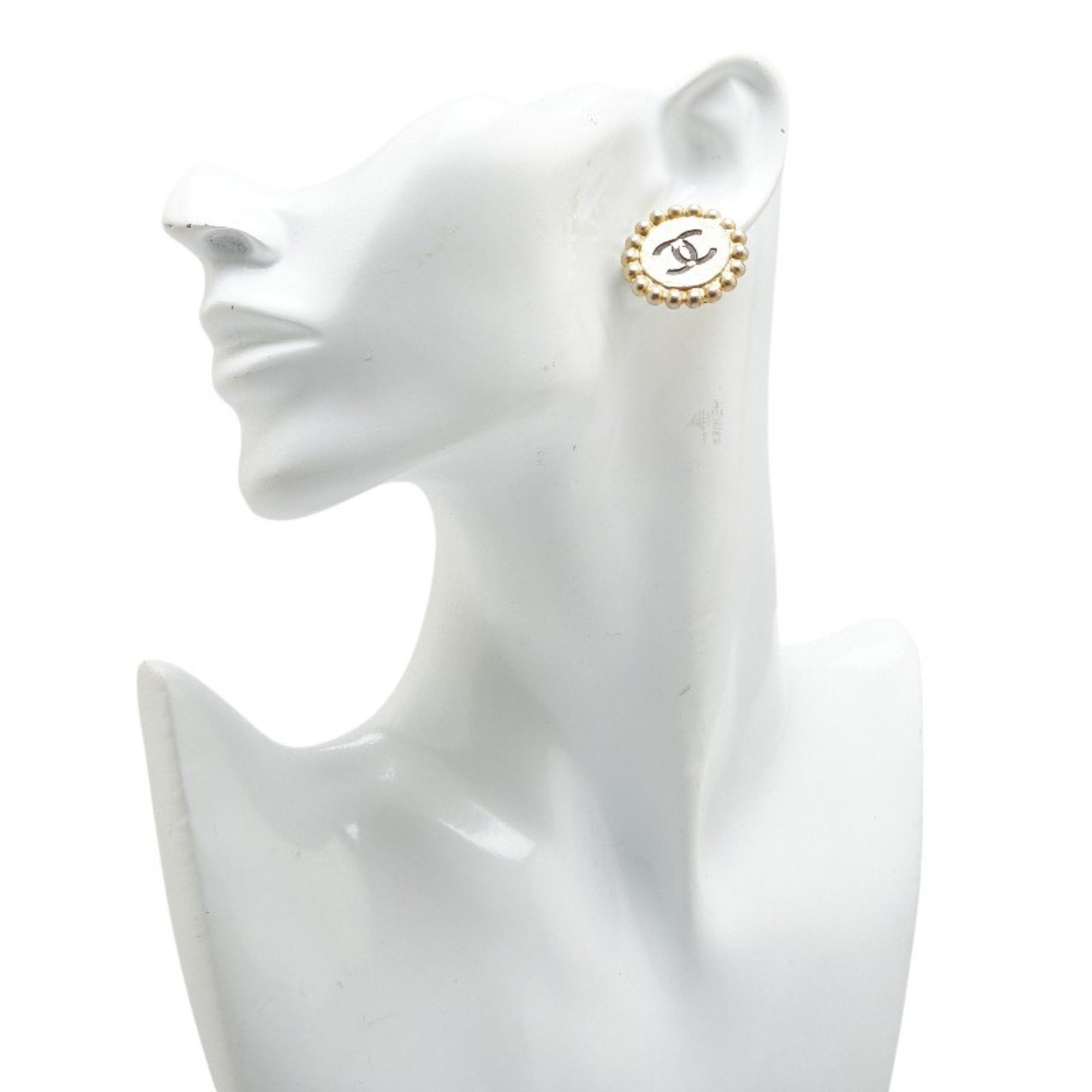 Chanel Chanel Coco Mark earring Size ONE SIZE - 5 Thumbnail