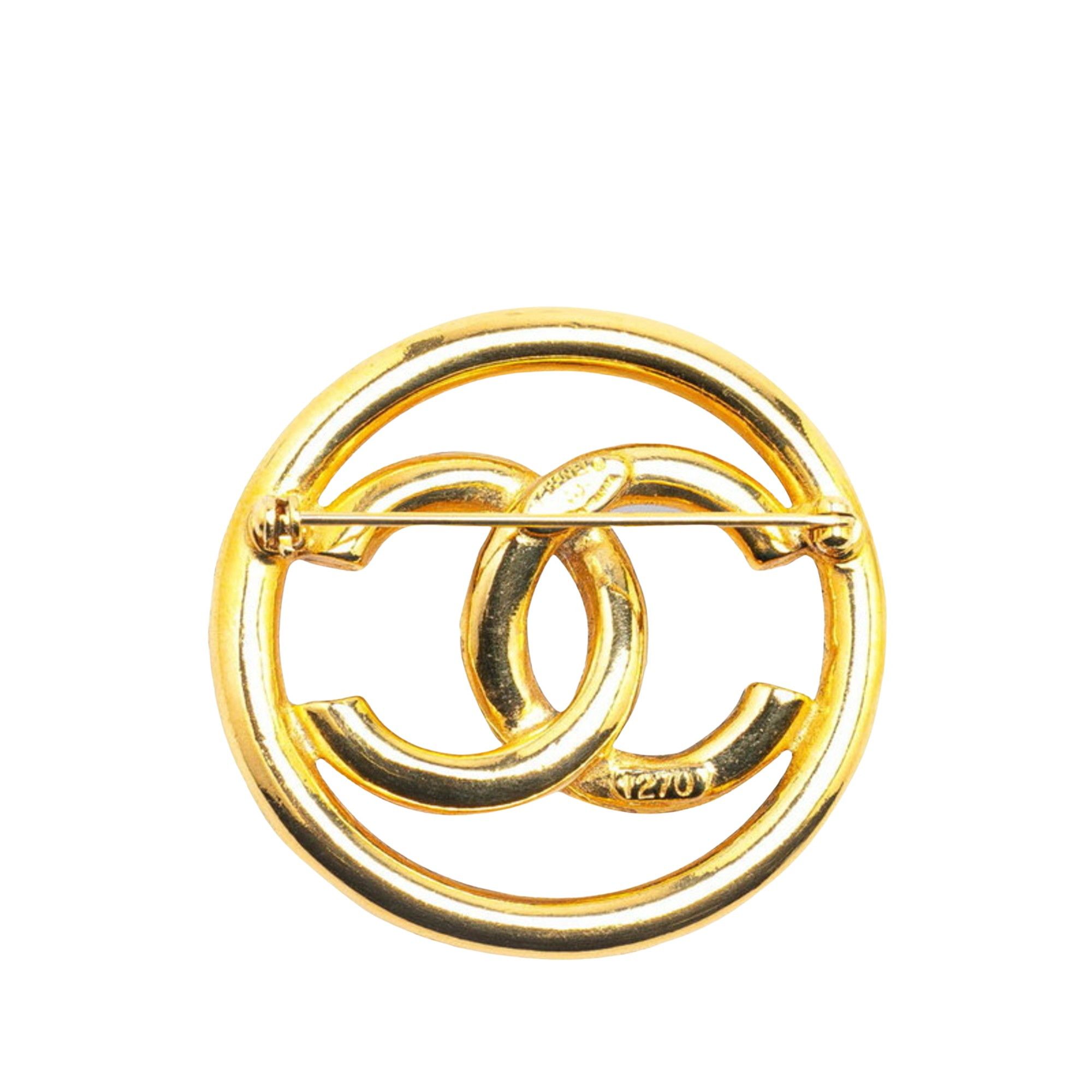 Chanel Chanel Coco Mark brooch Size ONE SIZE - 2 Thumbnail