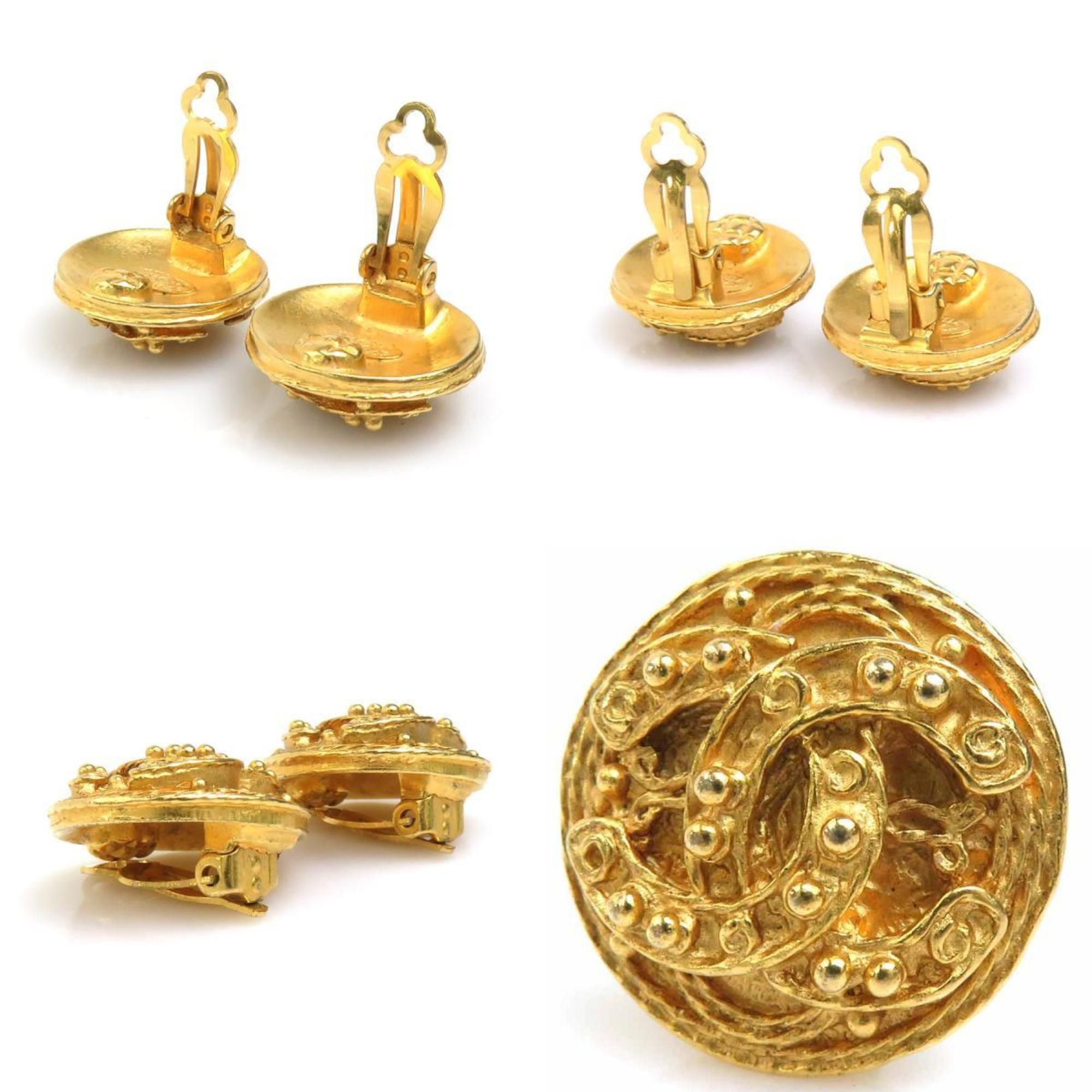 Chanel Chanel Coco Mark earring Size ONE SIZE - 3 Thumbnail
