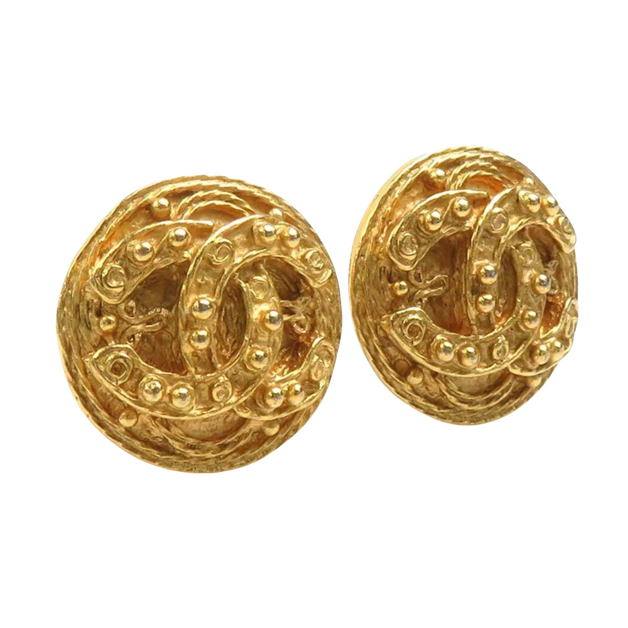 Chanel Chanel Coco Mark earring Size ONE SIZE - 2 Thumbnail