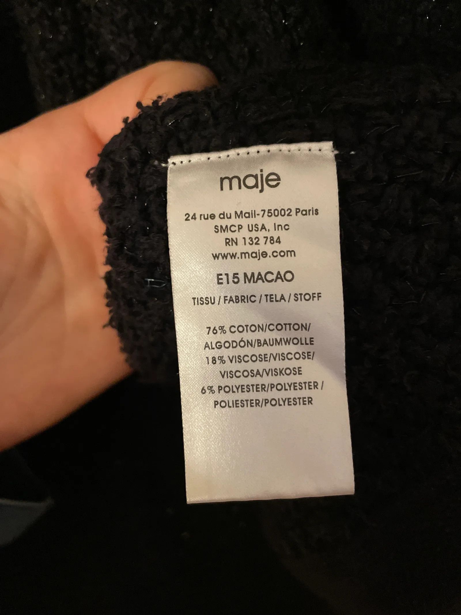 Maje Maje Cardigan Size M / US 6-8 / IT 42-44 - 3 Thumbnail