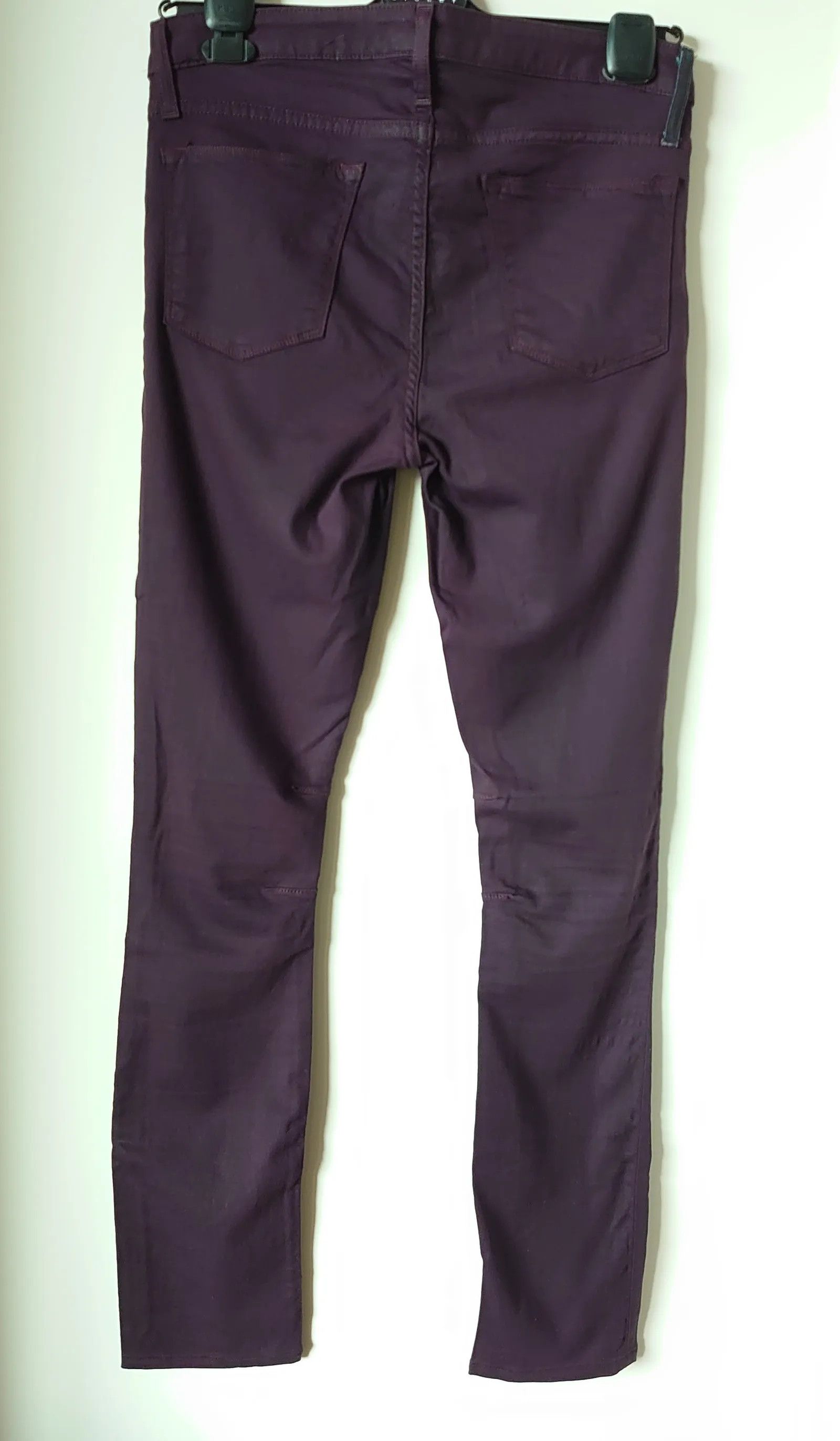 Helmut Lang Helmut Lang "Gloss Wash 5 Pocket Skinny" Pants Size 28" / US 6 / IT 42 - 4 Thumbnail