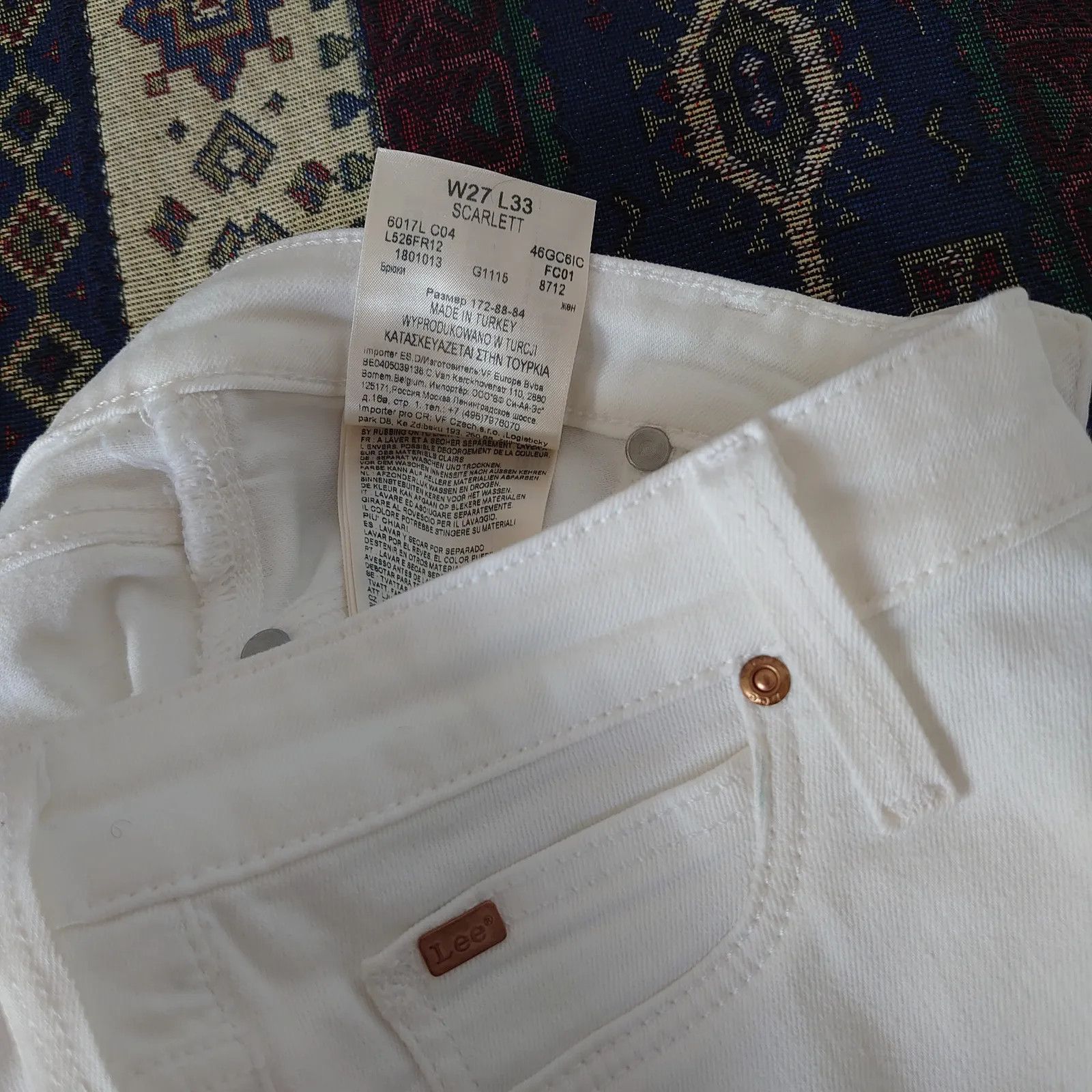 Lee Lee Scarlett Jeans Size 27" / US 4 / IT 40 - 2 Thumbnail