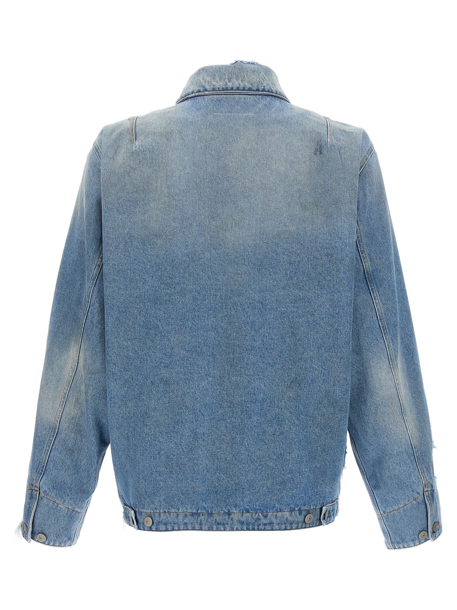 Maison Margiela Denim Jacket With Used Effect Size US M / EU 48-50 / 2 - 2 Thumbnail
