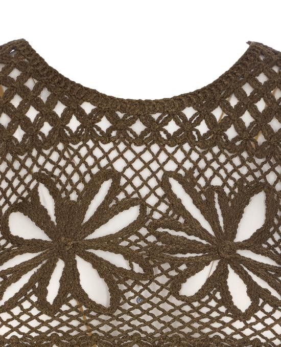 Pinko PINKO Women Tops 104733 A2FFX26 Brown Size M / US 6-8 / IT 42-44 - 4 Thumbnail