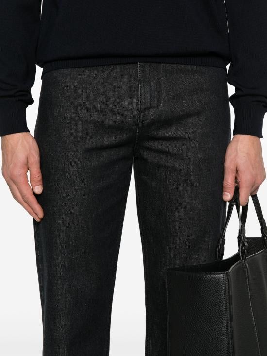Fendi FENDI Men Denim Pants FLP285 ATK3F0QA1 Black Size US 32 / EU 48 - 5 Thumbnail