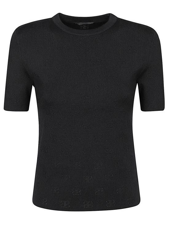 Balenciaga BALENCIAGA Women Sweater 793612 T52151000 Black Size L / US 10 / IT 46 - 6 Thumbnail