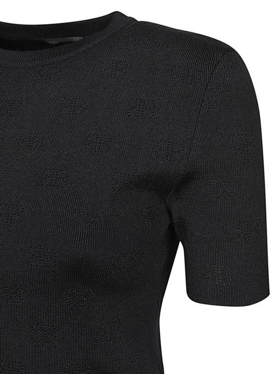 Balenciaga BALENCIAGA Women Sweater 793612 T52151000 Black Size L / US 10 / IT 46 - 8 Thumbnail