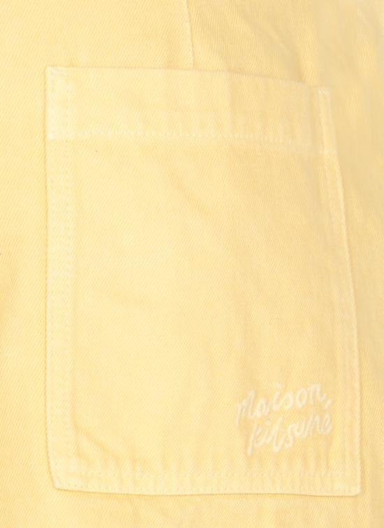 Maison Kitsune MAISON KITSUNE Men Shorts OM01404 WD40120084 Yellow Size US 33 - 4 Thumbnail
