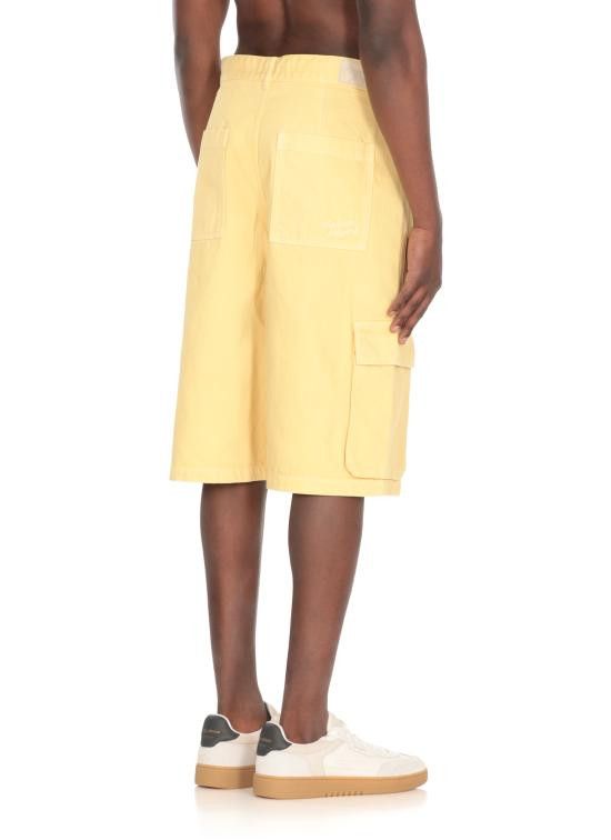 Maison Kitsune MAISON KITSUNE Men Shorts OM01404 WD40120084 Yellow Size US 33 - 3 Thumbnail