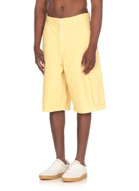 Maison Kitsune MAISON KITSUNE Men Shorts OM01404 WD40120084 Yellow Size US 33 - 2 Thumbnail