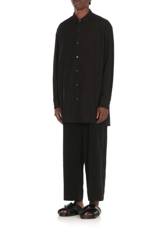 Yohji Yamamoto YOHJI YAMAMOTO Men Long Tops HPB01001 2 Black Size US S / EU 44-46 / 1 - 3 Thumbnail
