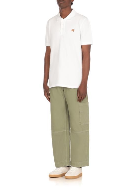 Maison Kitsune MAISON KITSUNE Men Polo Shirts LM00208 KJ7002P100 White Size US M / EU 48-50 / 2 - 2 Thumbnail