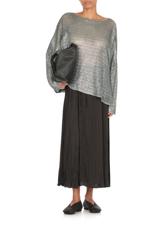 Avant Toi AVANT TOI Women Sweater 225SD1670LSSVL H V01078 Blue Size XS / US 0-2 / IT 36-38 - 2 Thumbnail