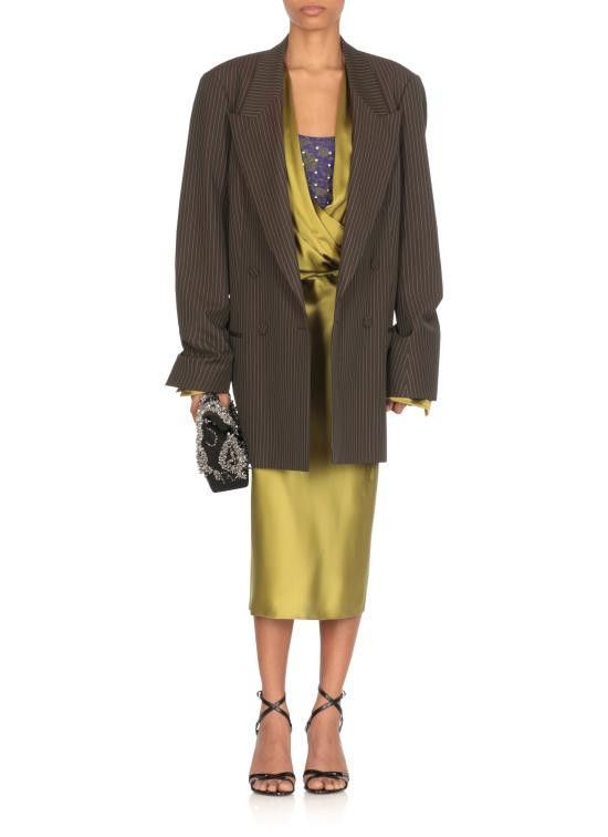 Dries Van Noten DRIES VAN NOTEN Women Shirts 010715 1032607 Green Size M / US 6-8 / IT 42-44 - 5 Thumbnail