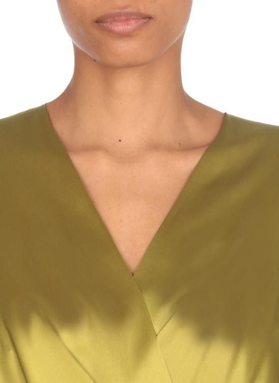 Dries Van Noten DRIES VAN NOTEN Women Shirts 010715 1032607 Green Size M / US 6-8 / IT 42-44 - 4 Thumbnail