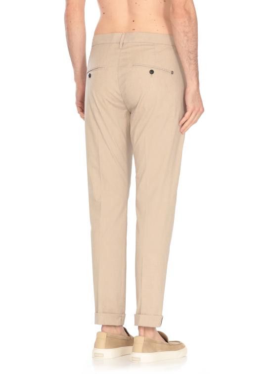Dondup DONDUP Men Straight Pants UP235 FS0278 002010 Beige Size US 36 / EU 52 - 3 Thumbnail