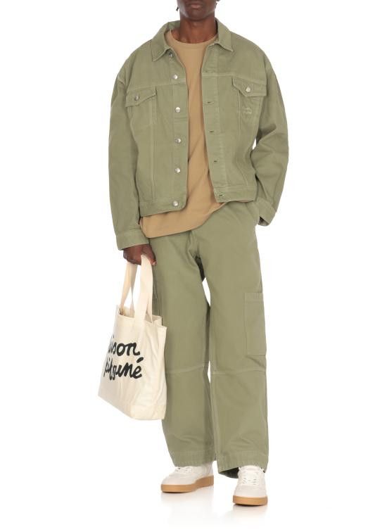 Maison Kitsune MAISON KITSUNE Men T-Shirts MM00127 KJ01180117 Green Size US L / EU 52-54 / 3 - 4 Thumbnail