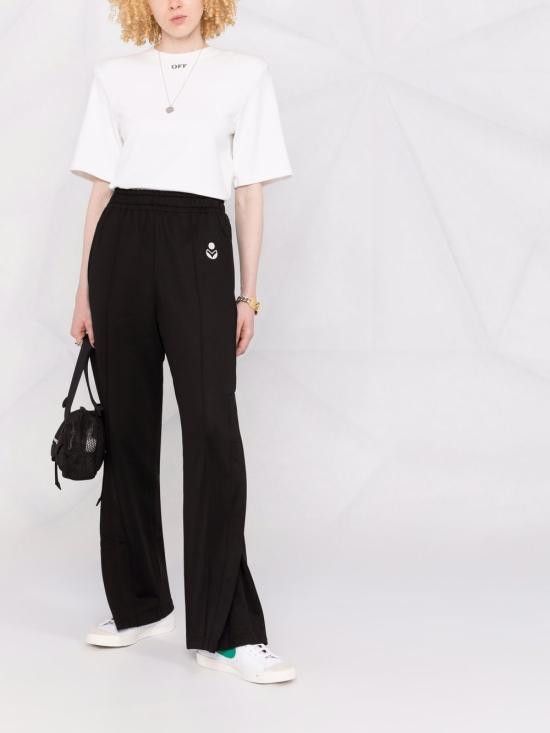 Isabel Marant Etoile ISABEL MARANT ETOILE Women Straight Pants PA1966 21A034E INAYA01BK Black Size 27" / US 4 / IT 40 - 4 Thumbnail