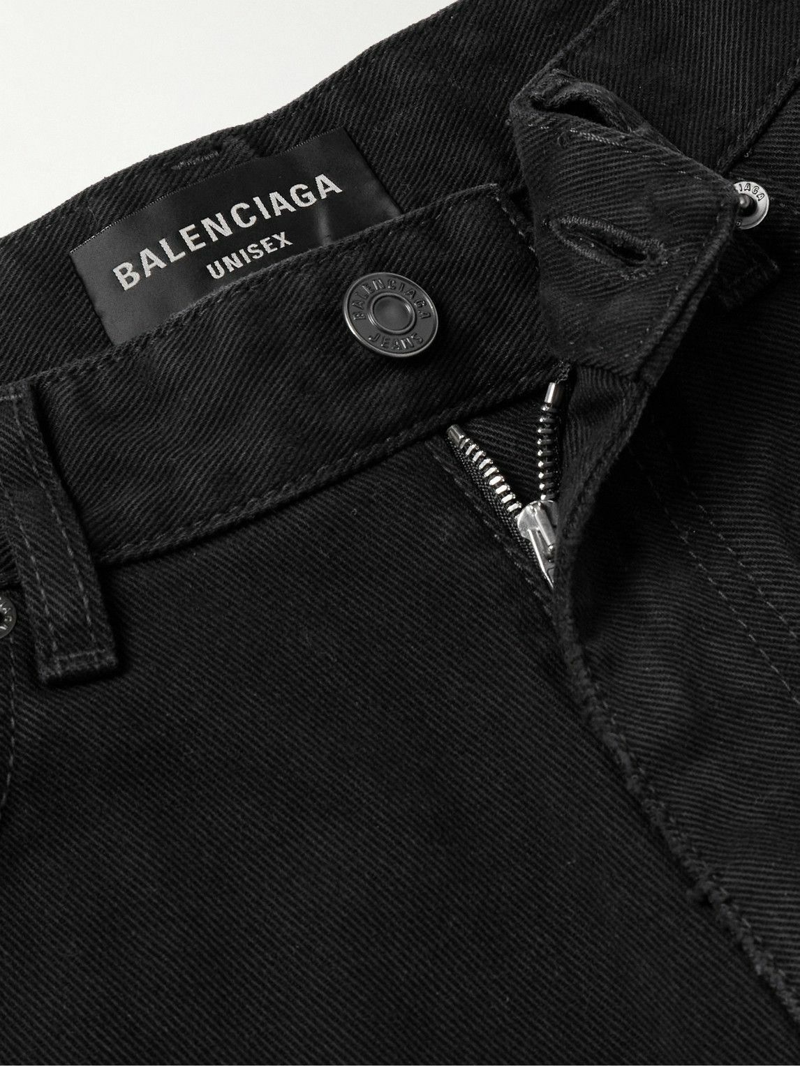 Balenciaga Slim Fit Denim Shorts in black Size US 30 / EU 46 - 3 Thumbnail