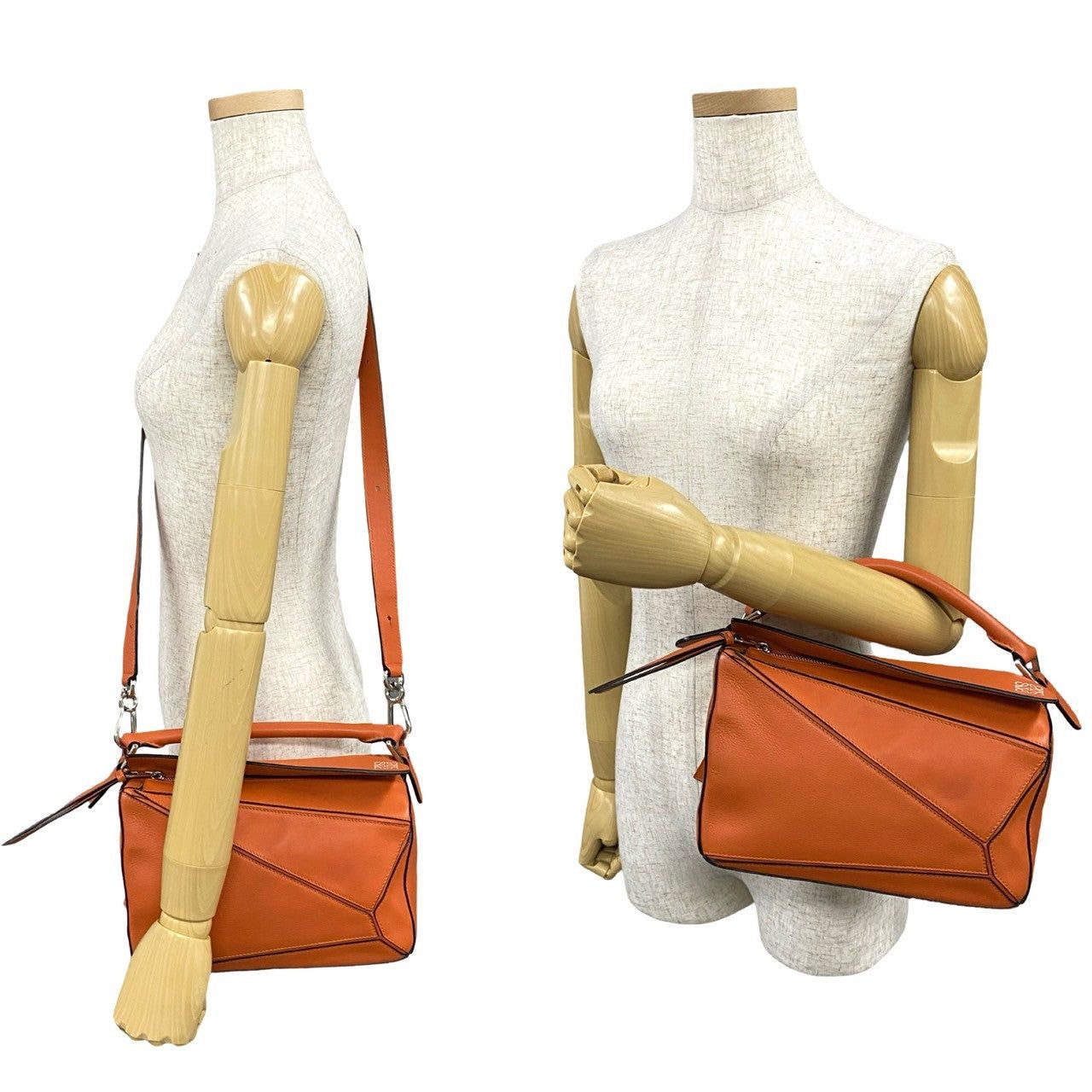 Loewe Loewe Shoulder Bag Orange Leather Size ONE SIZE - 2 Thumbnail