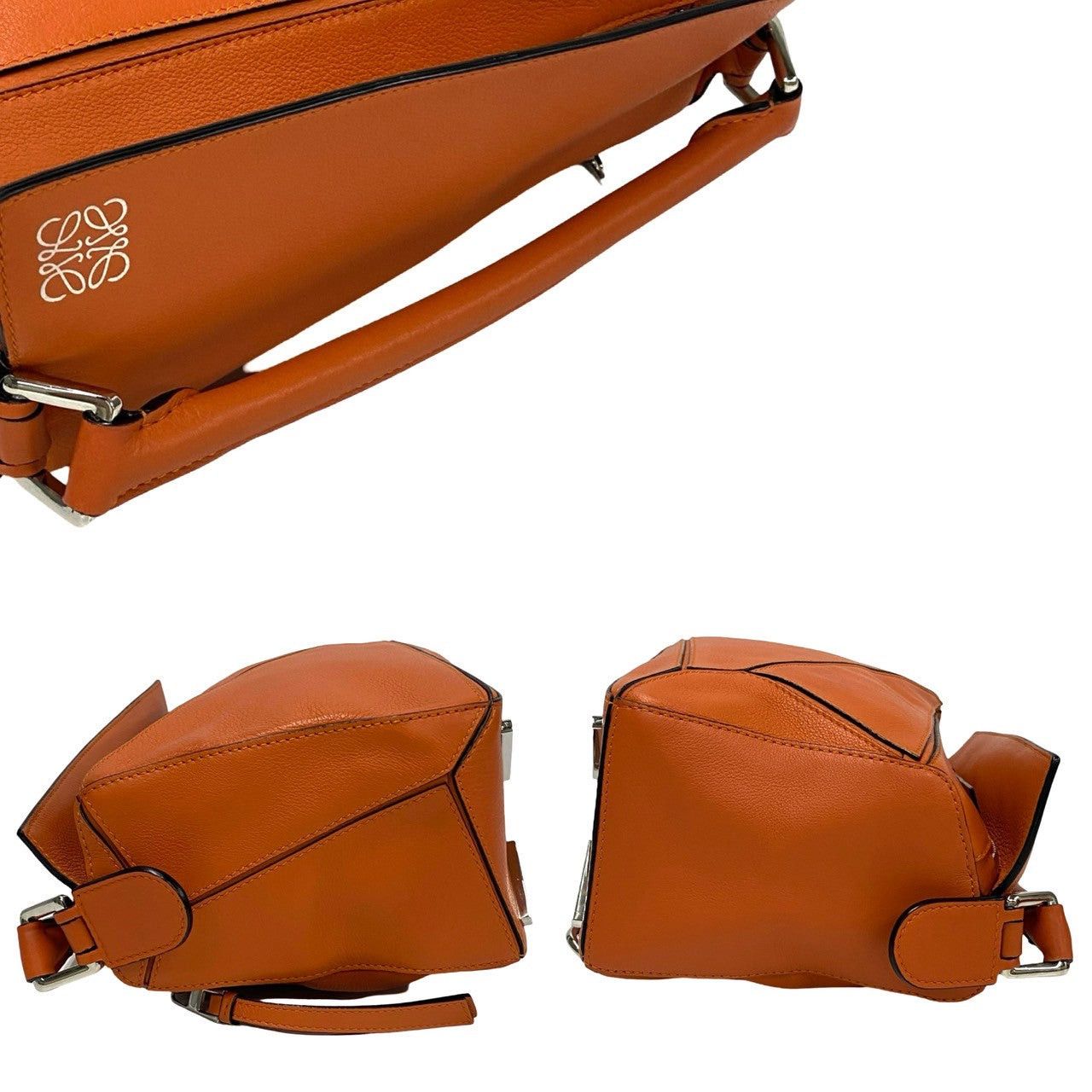 Loewe Loewe Shoulder Bag Orange Leather Size ONE SIZE - 5 Thumbnail