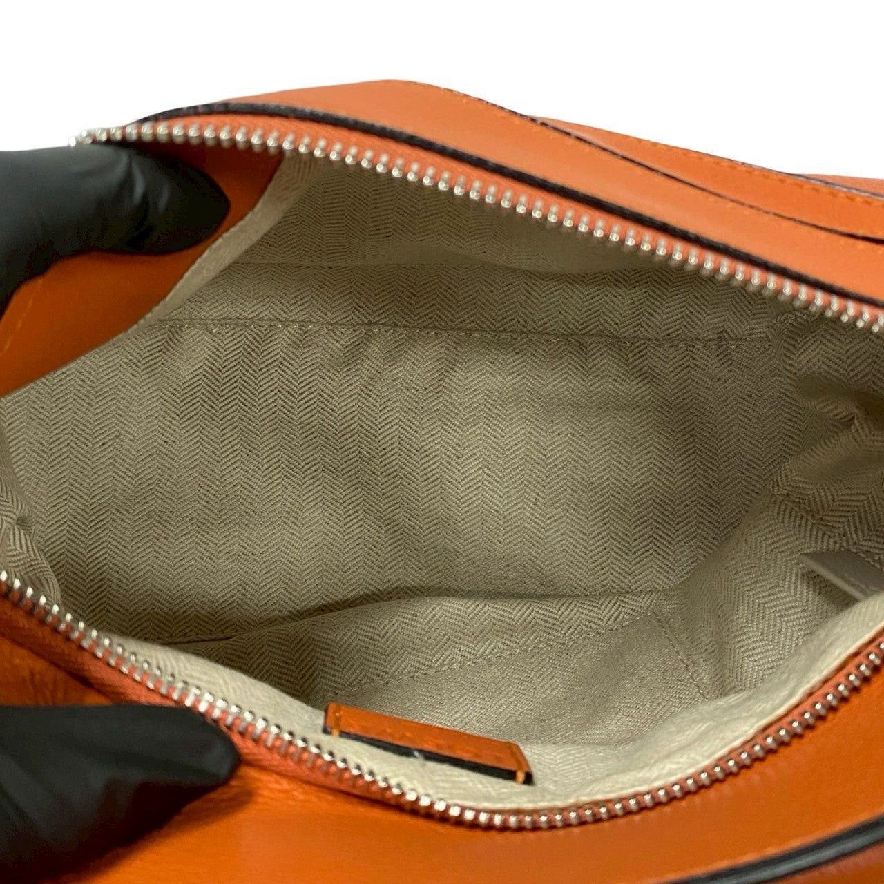 Loewe Loewe Shoulder Bag Orange Leather Size ONE SIZE - 8 Thumbnail