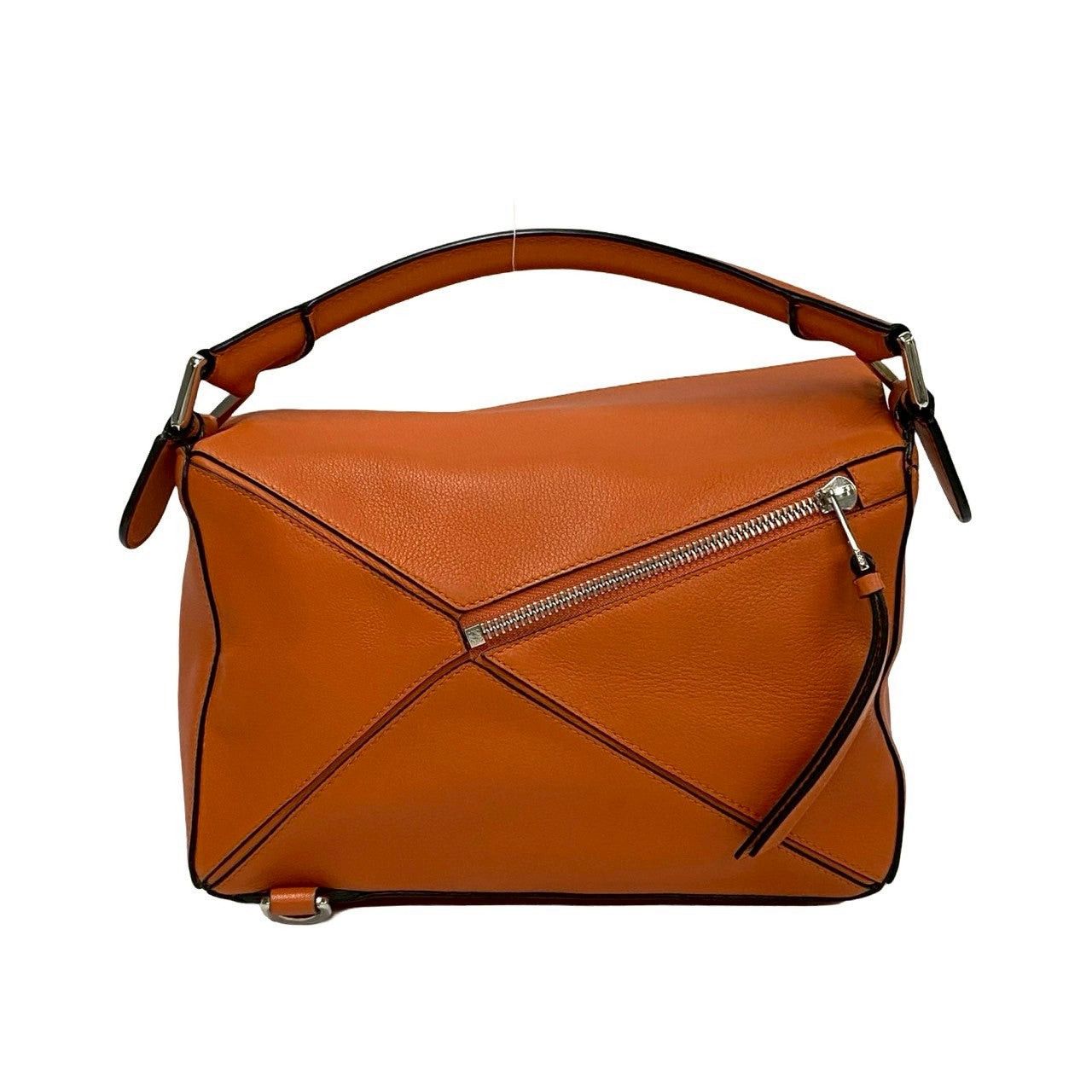 Loewe Loewe Shoulder Bag Orange Leather Size ONE SIZE - 4 Thumbnail