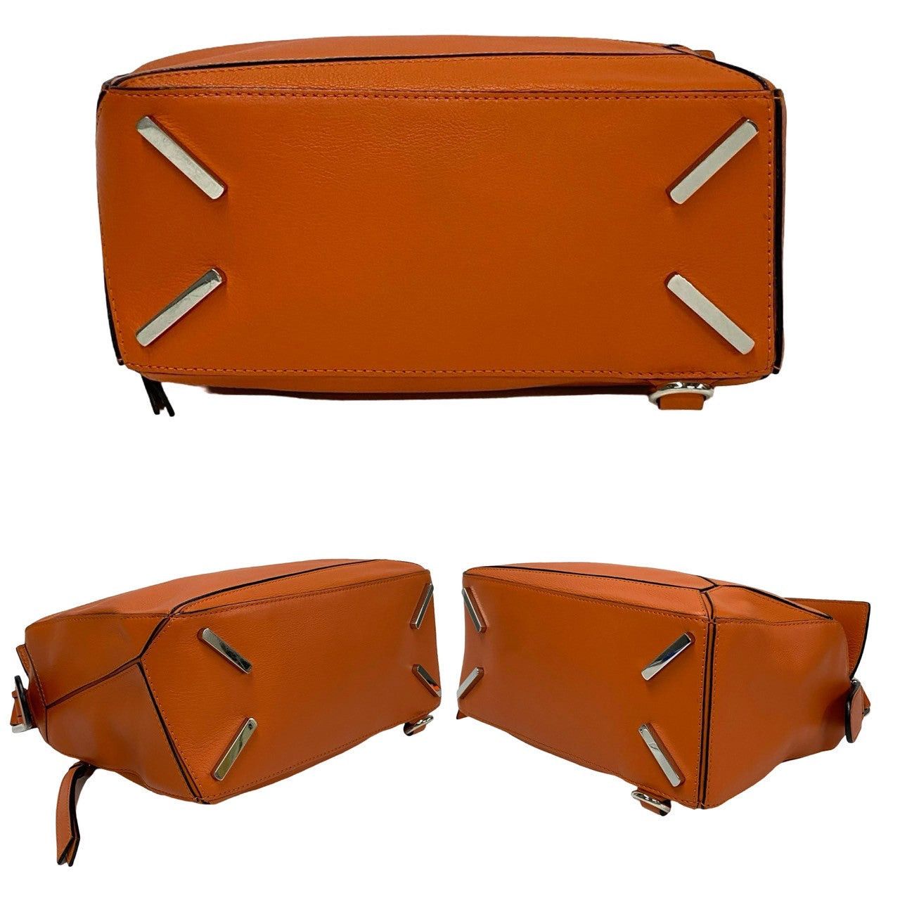 Loewe Loewe Shoulder Bag Orange Leather Size ONE SIZE - 6 Thumbnail