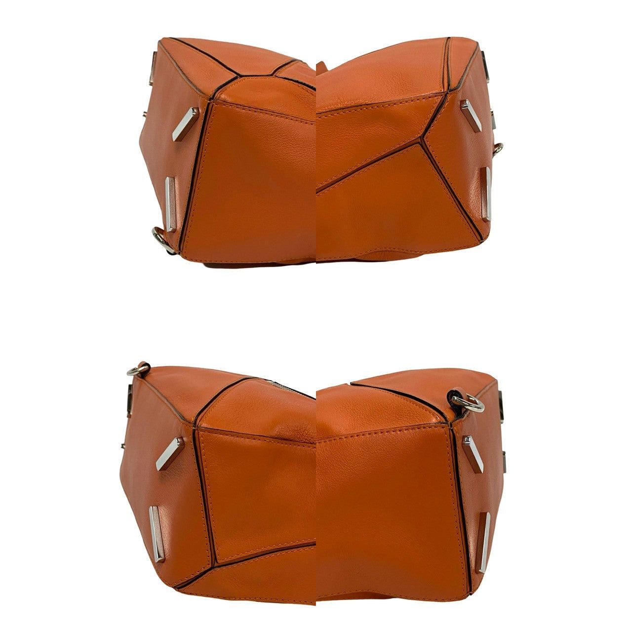 Loewe Loewe Shoulder Bag Orange Leather Size ONE SIZE - 7 Thumbnail