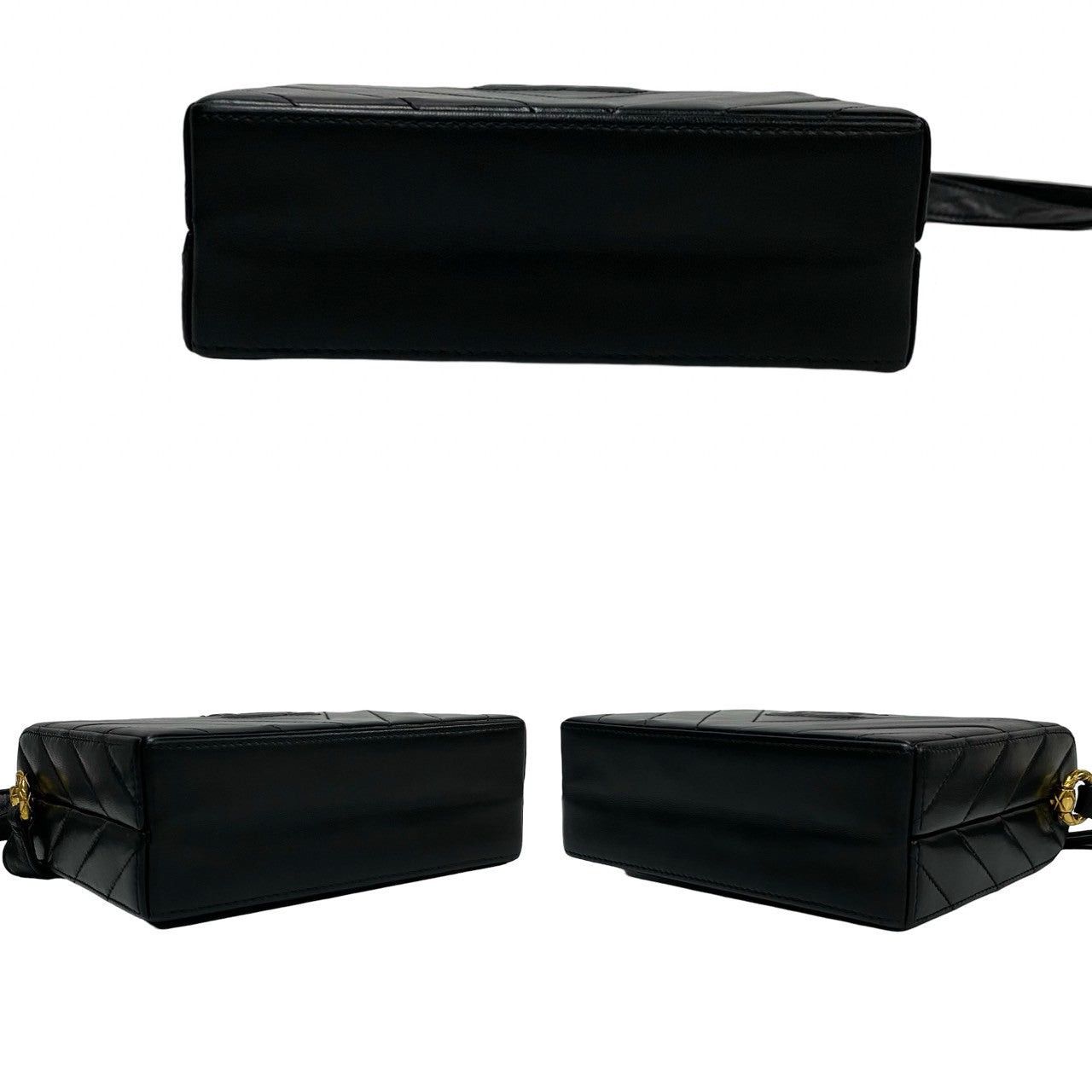 Chanel Chanel Shoulder Bag Black Leather Size ONE SIZE - 6 Thumbnail