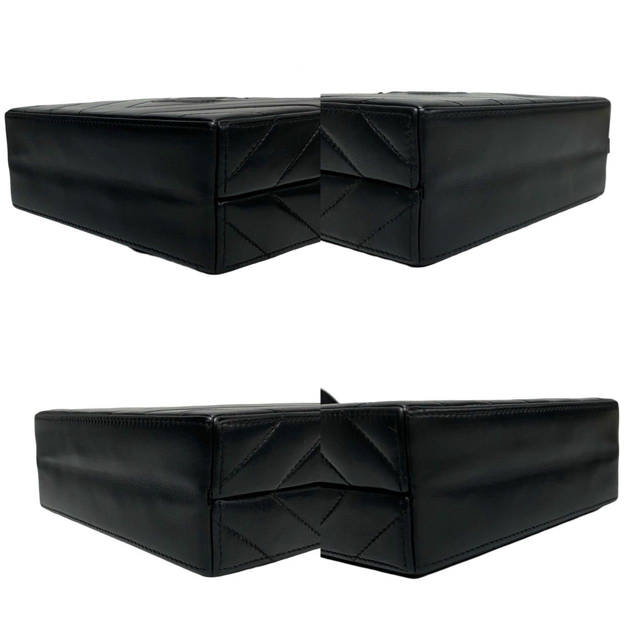 Chanel Chanel Shoulder Bag Black Leather Size ONE SIZE - 7 Thumbnail